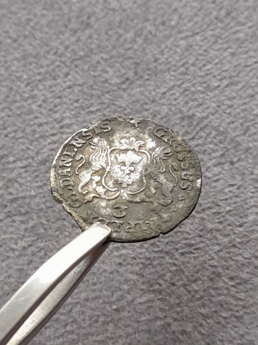 August III Sas. Trojak (3 grosze) 1758 Gdańsk