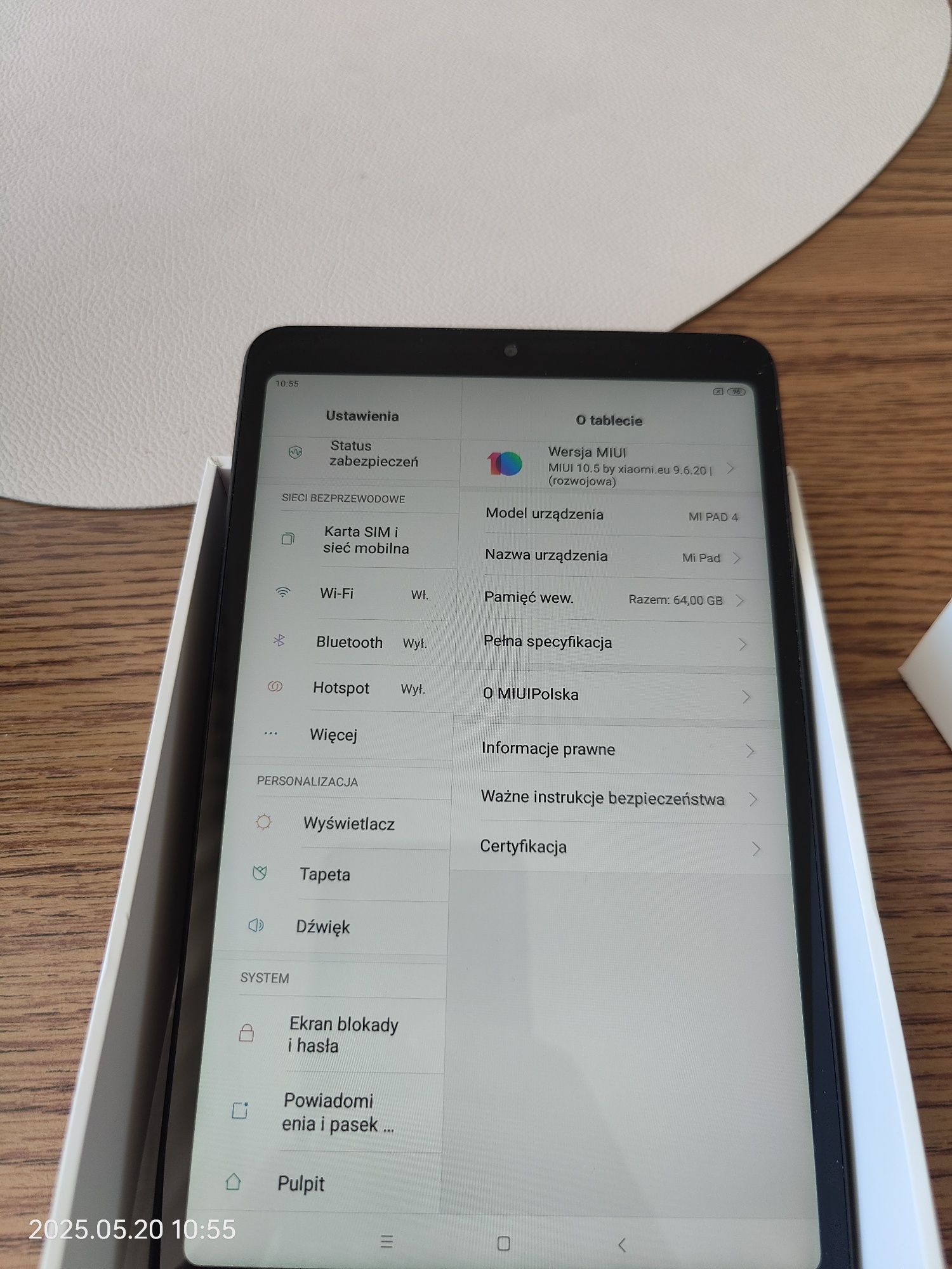Xiaomi Mi PAD 4 LTE