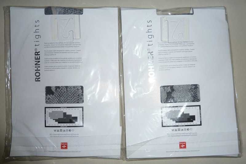 Collants (2) novos Rohner 33-7005 L