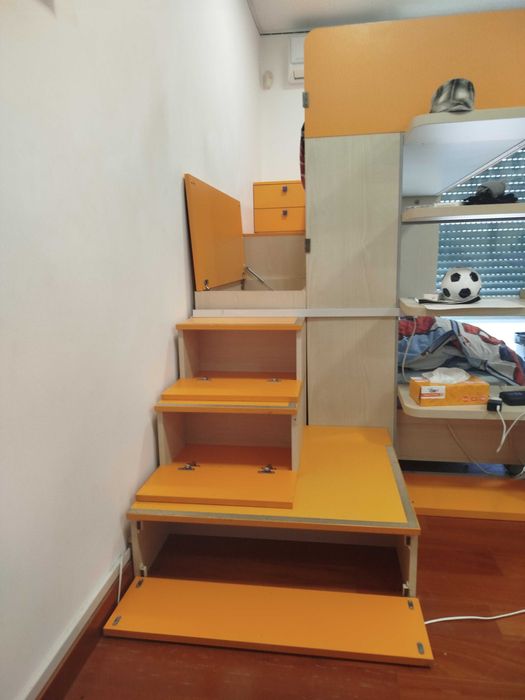 Beliche robusto e moderno "Ganha espaço e estilo no teu Quarto"