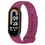 Pasek silikonowy Xiaomi Mi Smart Band 9 malinowy