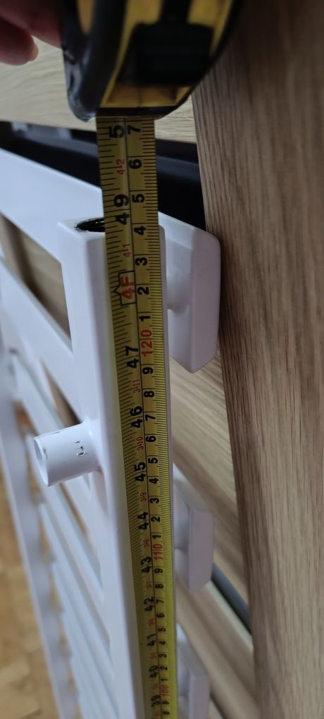 Grzejnik łazienkowy Scala New 123x50 biały