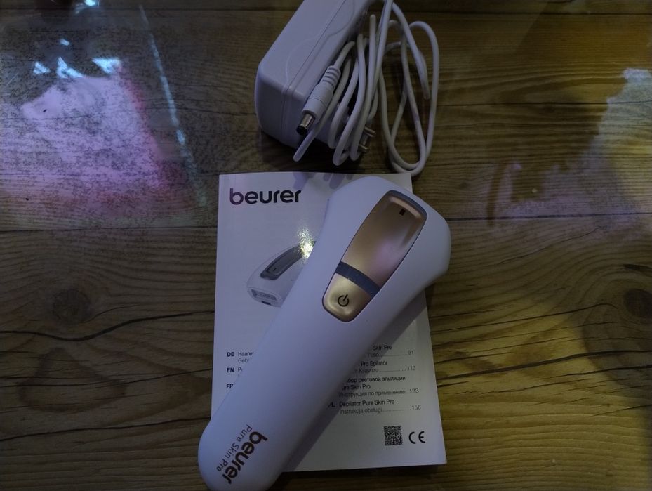 Новий фотоепілятор beurer pure skin pro
