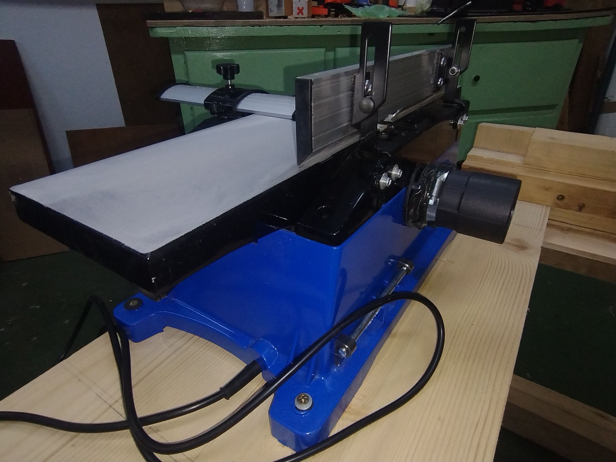 Heblarka Silverline 1800W komplet 5 noży!! roczna