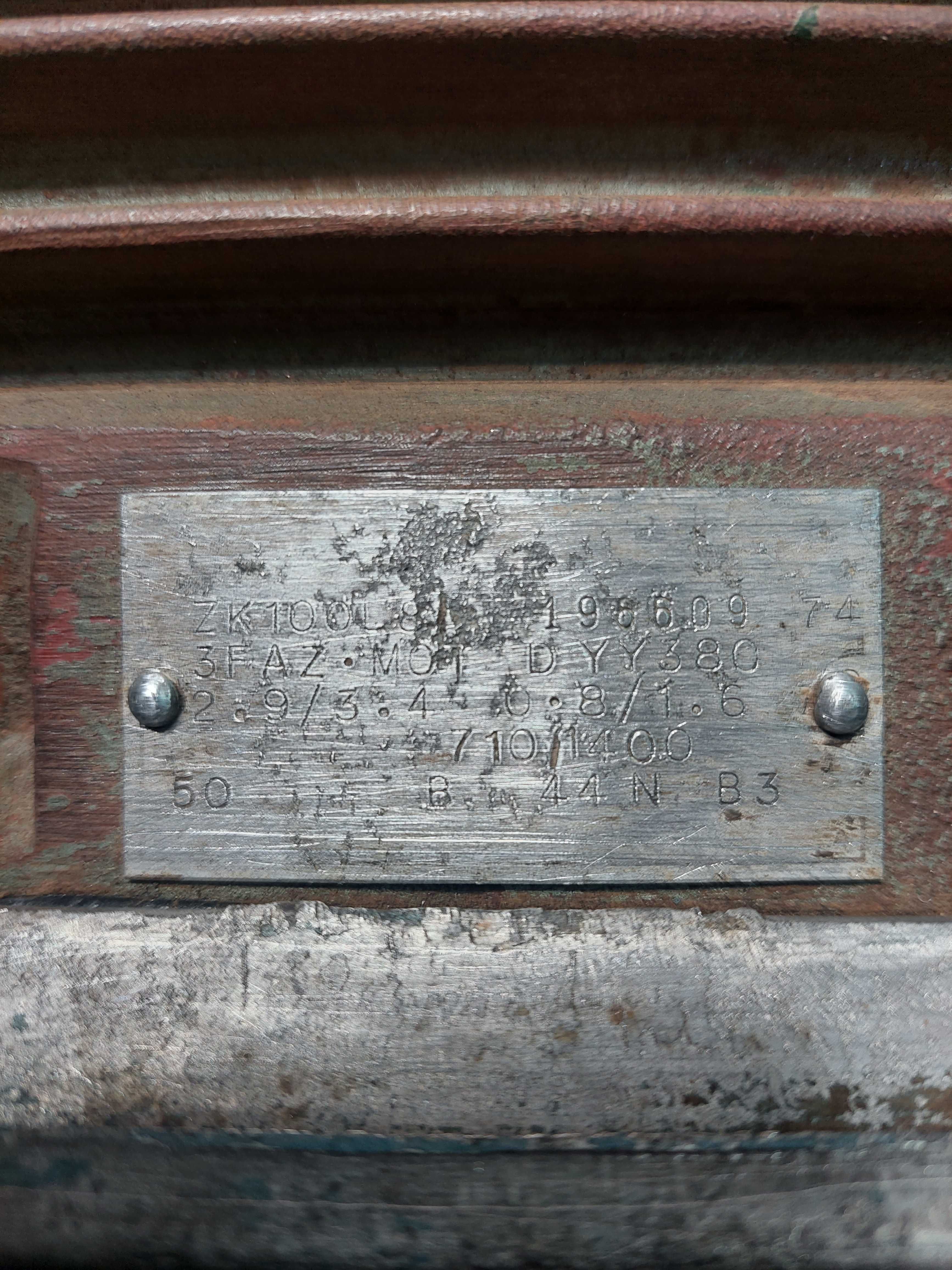 Silnik zrywarki do chmielu WOLF 0,8/1,6kW