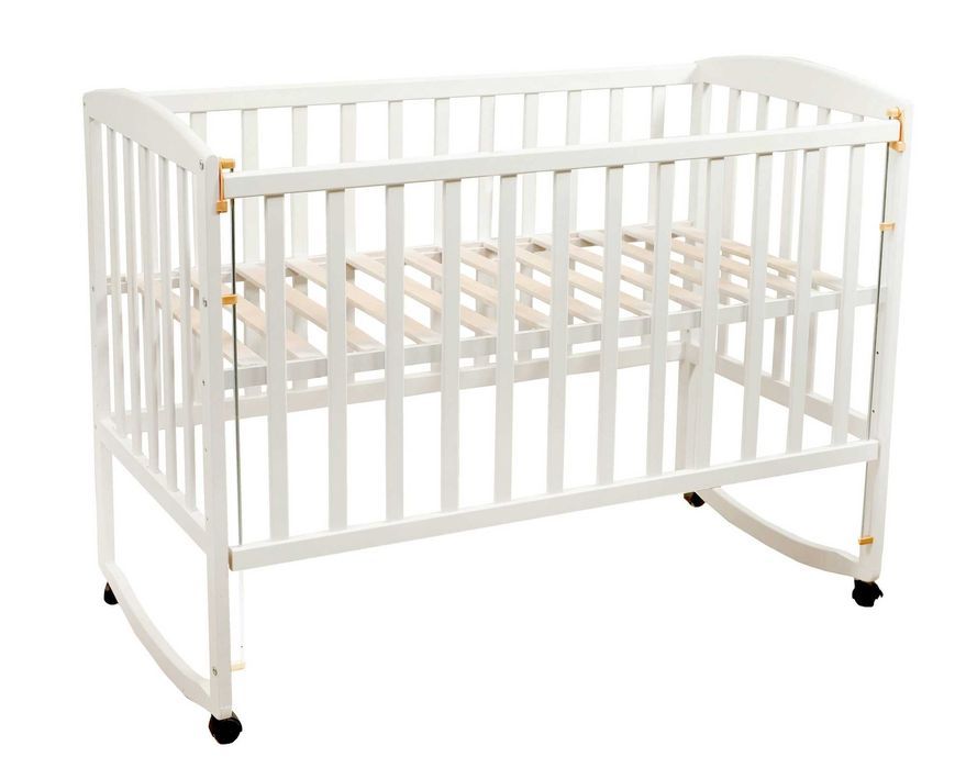 Ліжко для Немовлят ; Ліжечко Букове | Кроватка для новонароджених.