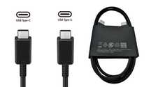 Oryg. Kabel Samsung 2x USB-C 3A 25W 45W 1m Czarny * Wejherowo