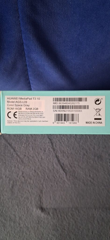 Tablet MediaPad T3 10 LTE