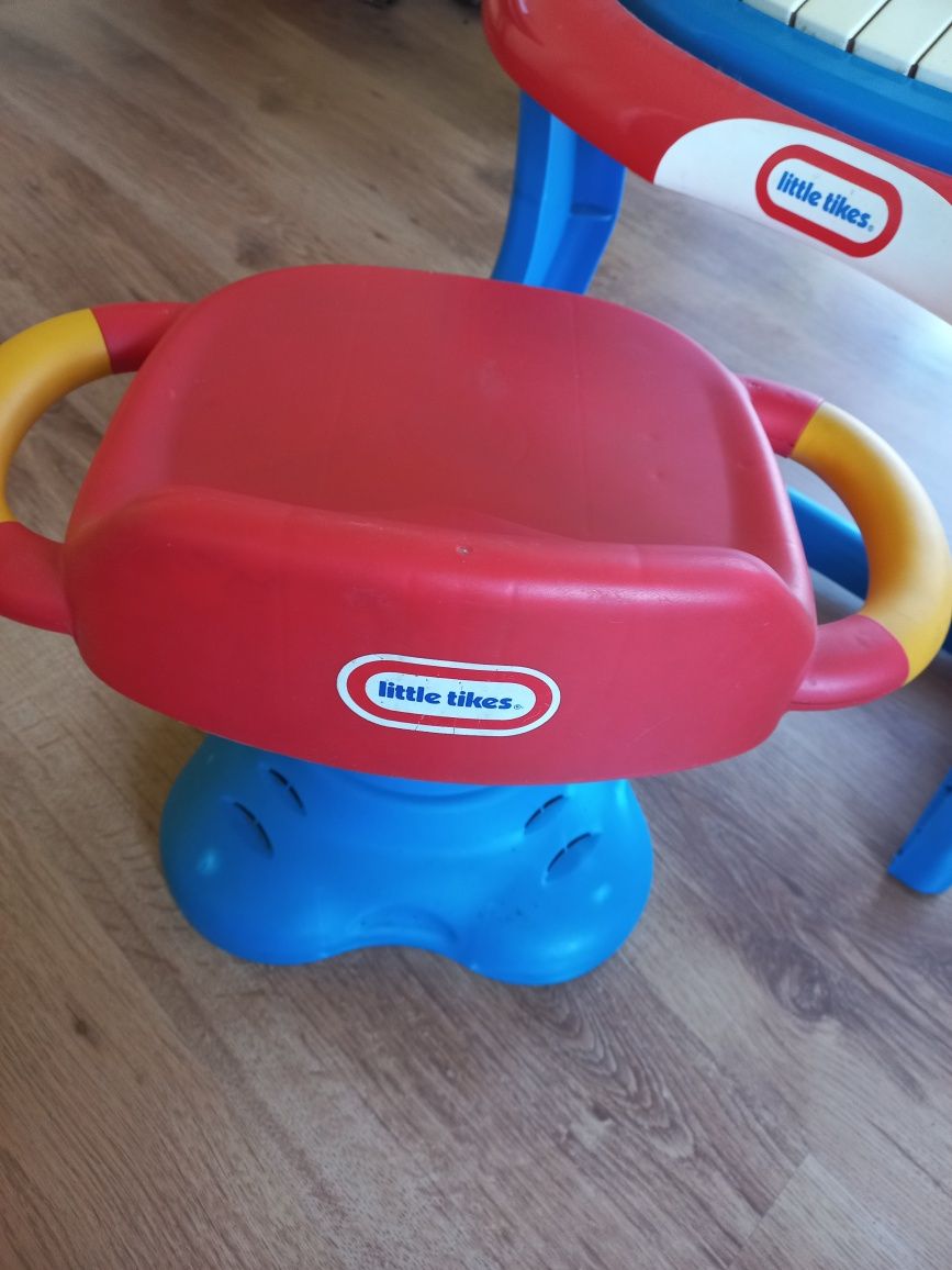 Pianino i taborecik little tikes dla dzieci