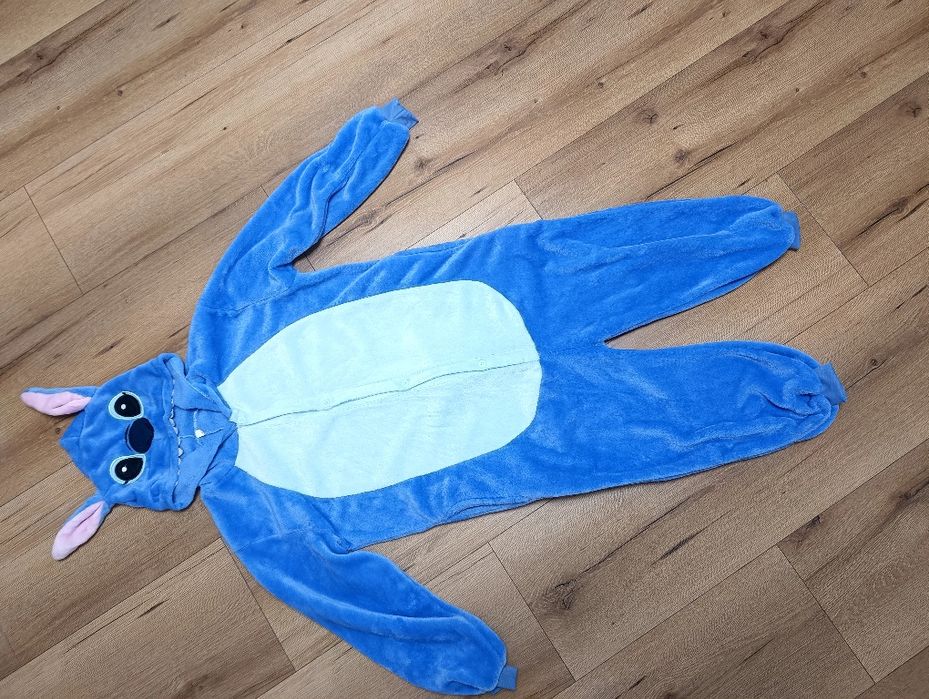 Strój przebranie Stitch kombinezon pidżama S