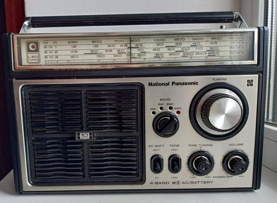 National Panasonic R-448B Редкий приемник из коллекции
