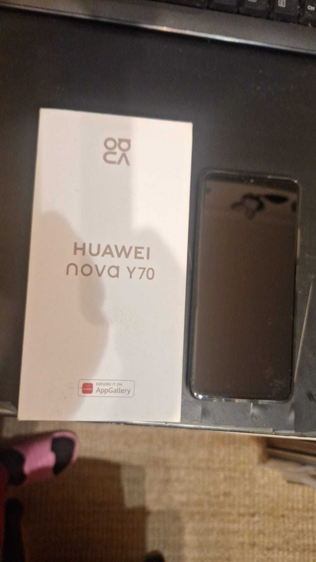 Huawei Nova Y70 Telemóvel Impecável com caixa