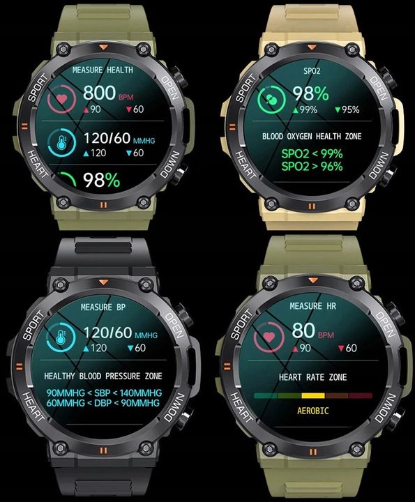 Zegarek Męski Smartwatch Rubicon Rozmowy Kroki Sms 360x360 Menu Pl 400