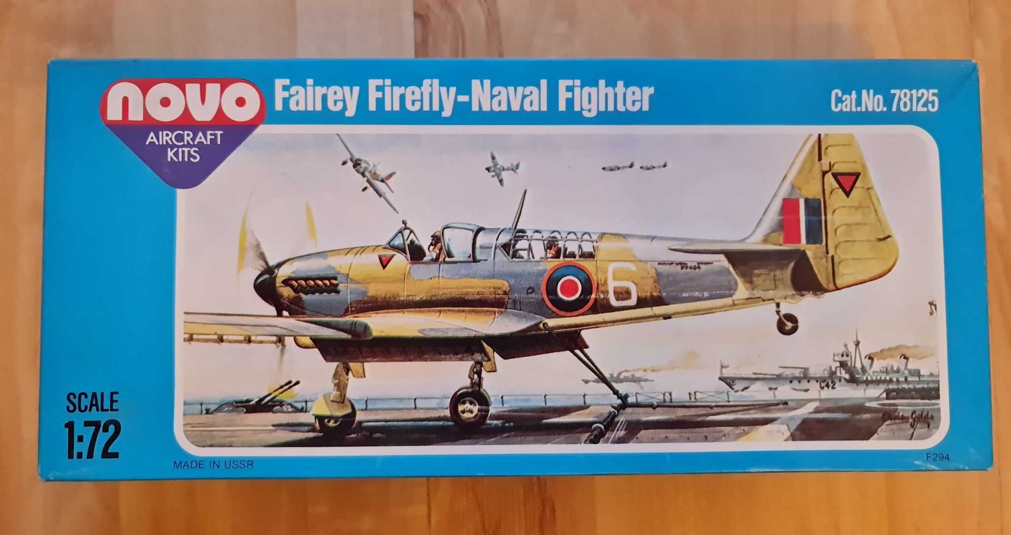 Model do sklejania Fairey Firefly MkI - Naval Fighter 1:72 Novo