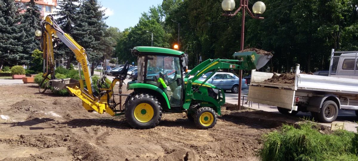 Usługi mini Koparką Koparko Ładowarką