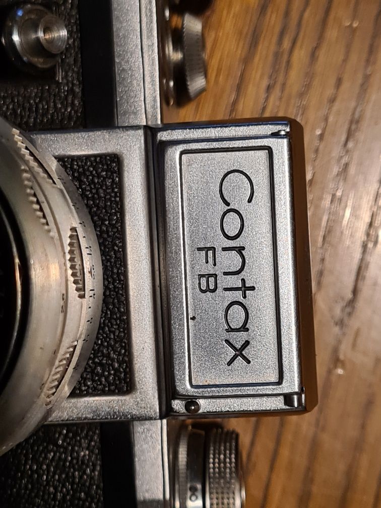 Contax fb z obiektywem tessar