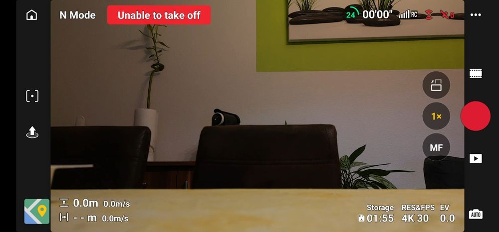 Dji Mavic Mini 3 Pro. Para peças, está vinculado a uma conta, não voa.