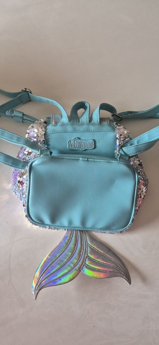 Mochila pequena sereia