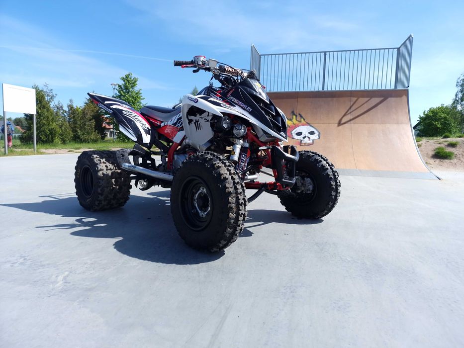 Yamaha raptor yfm 700 zarejestrowany zamiana minikoparka