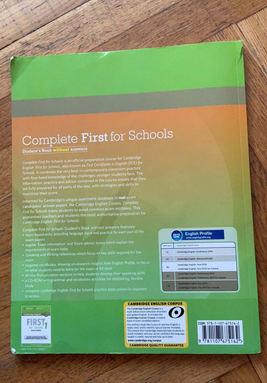 Cambridge English Complete First for schools podręcznik