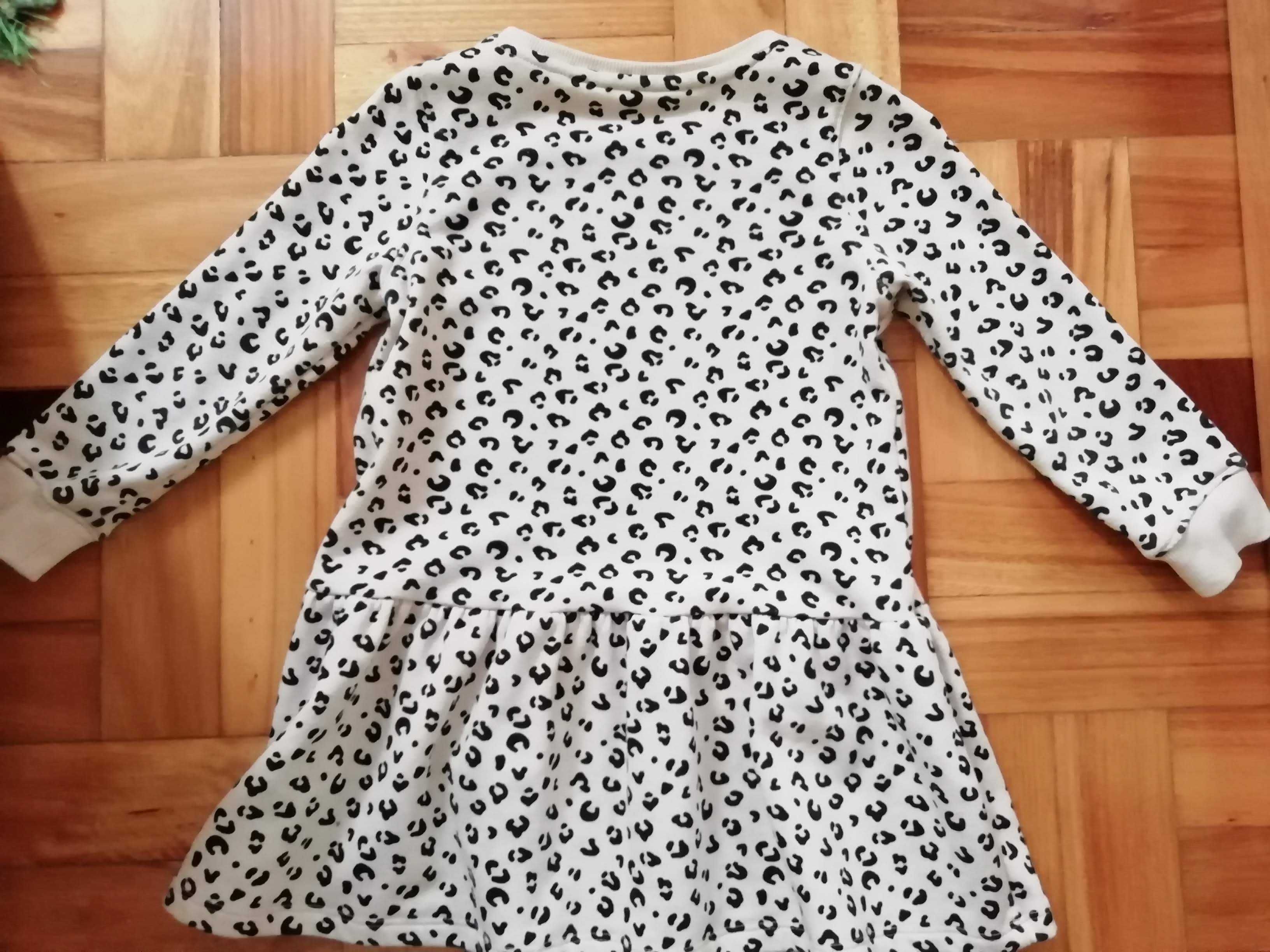 Vestido menina H&M 110 cm 4-5 anos