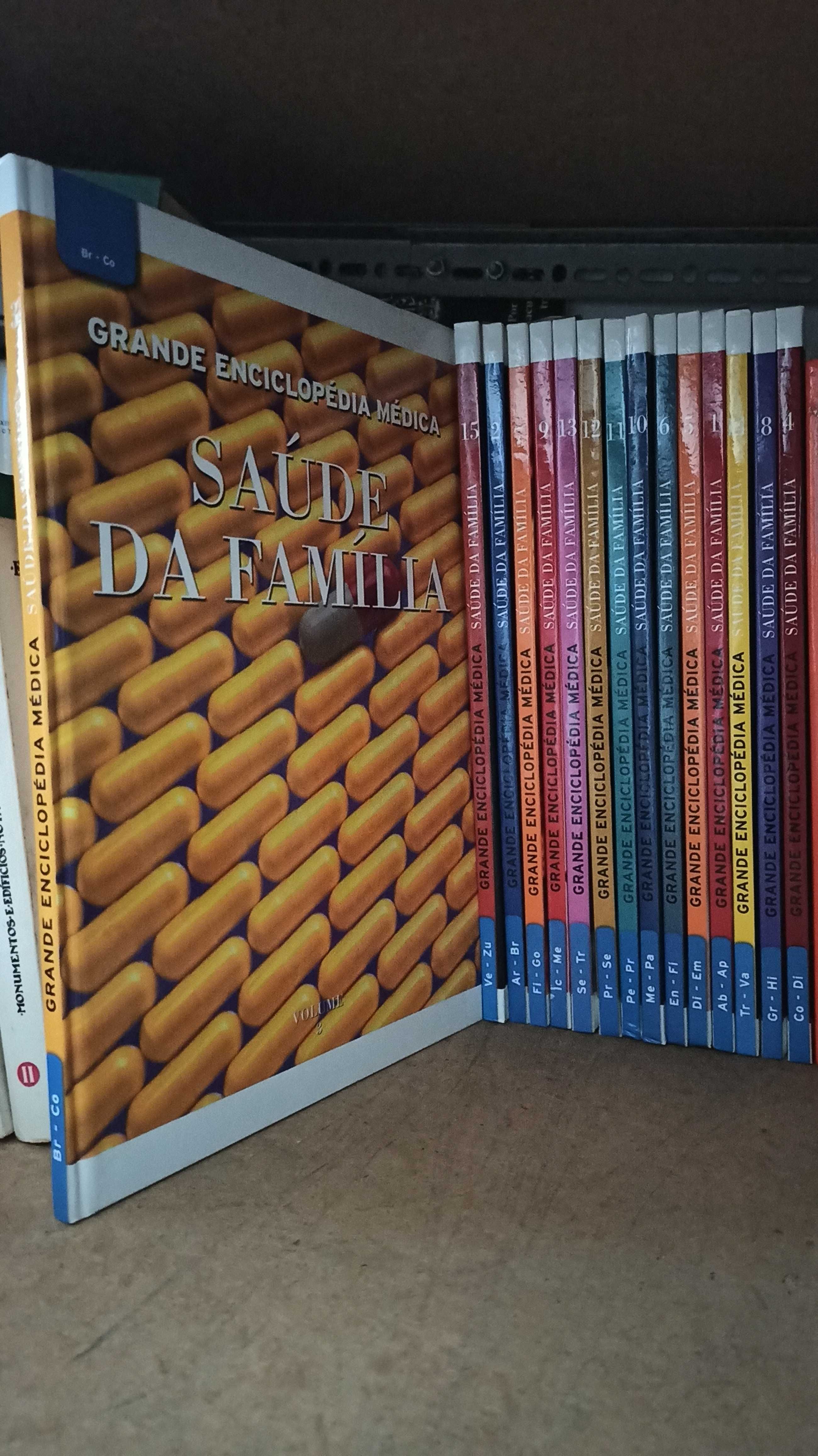 Grande enciclopédia médica - Saúde da família (15 volumes)