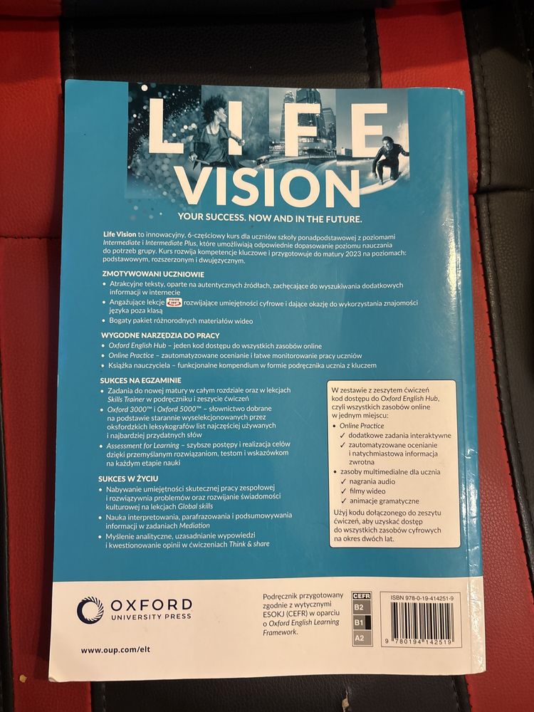 Life vision workbook b1