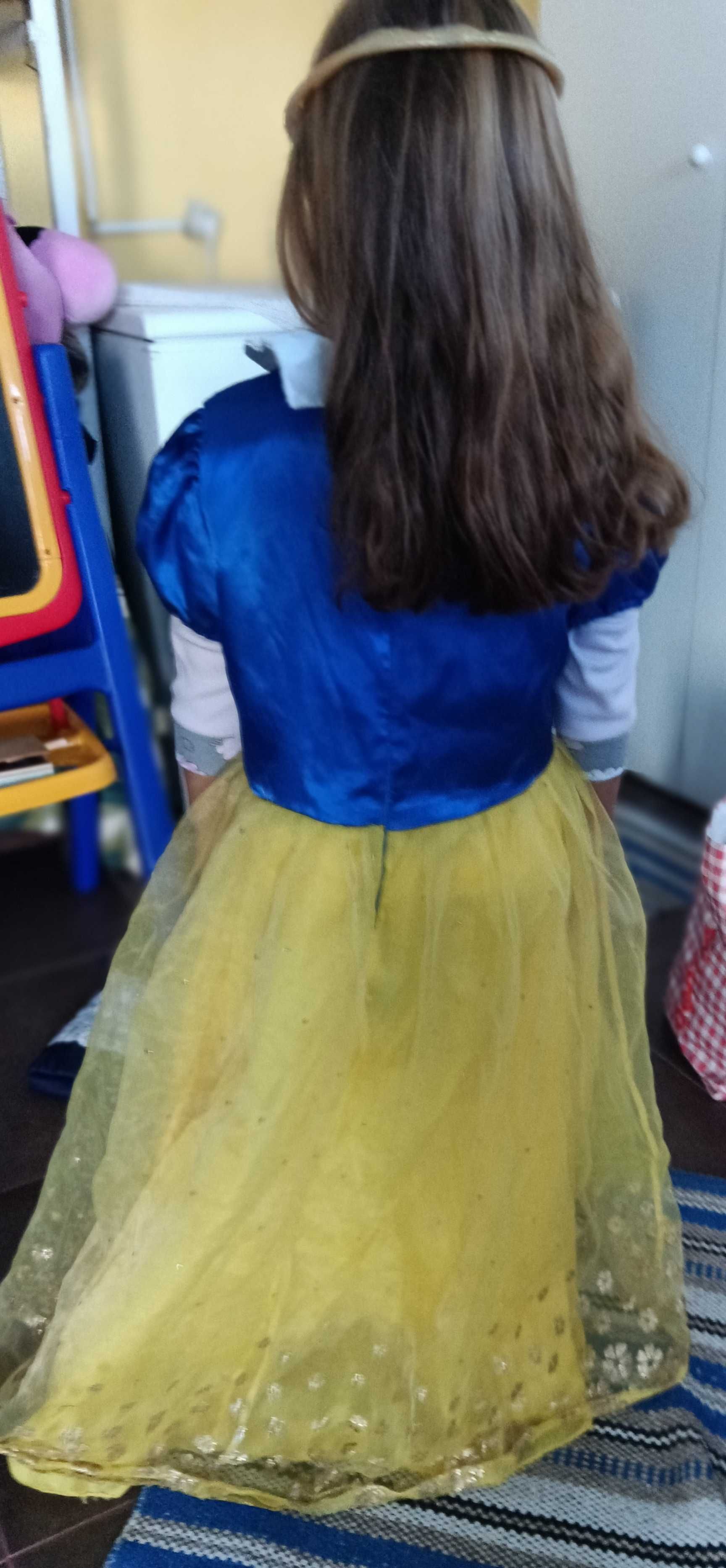 Disfarce / Fantasia de Carnaval de Branca de Neve Princesa (140cm)