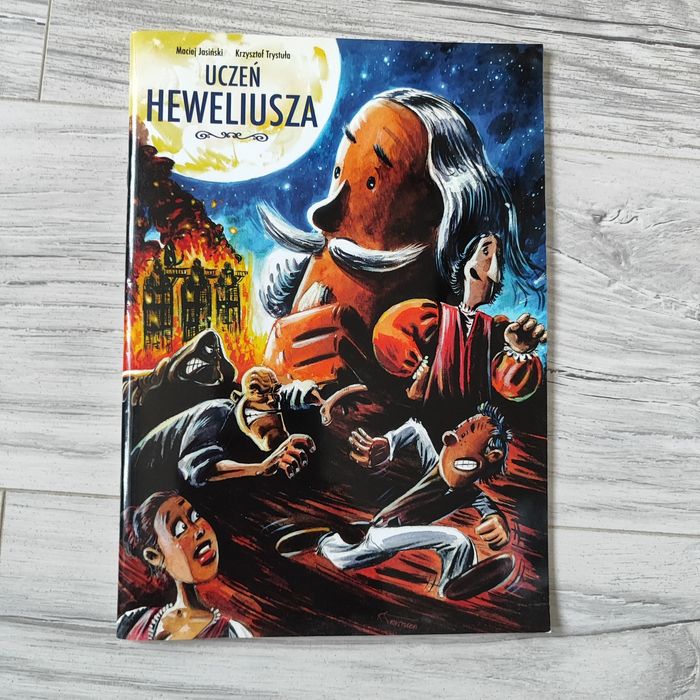 NOWY komiks Uczeń Heweliusza