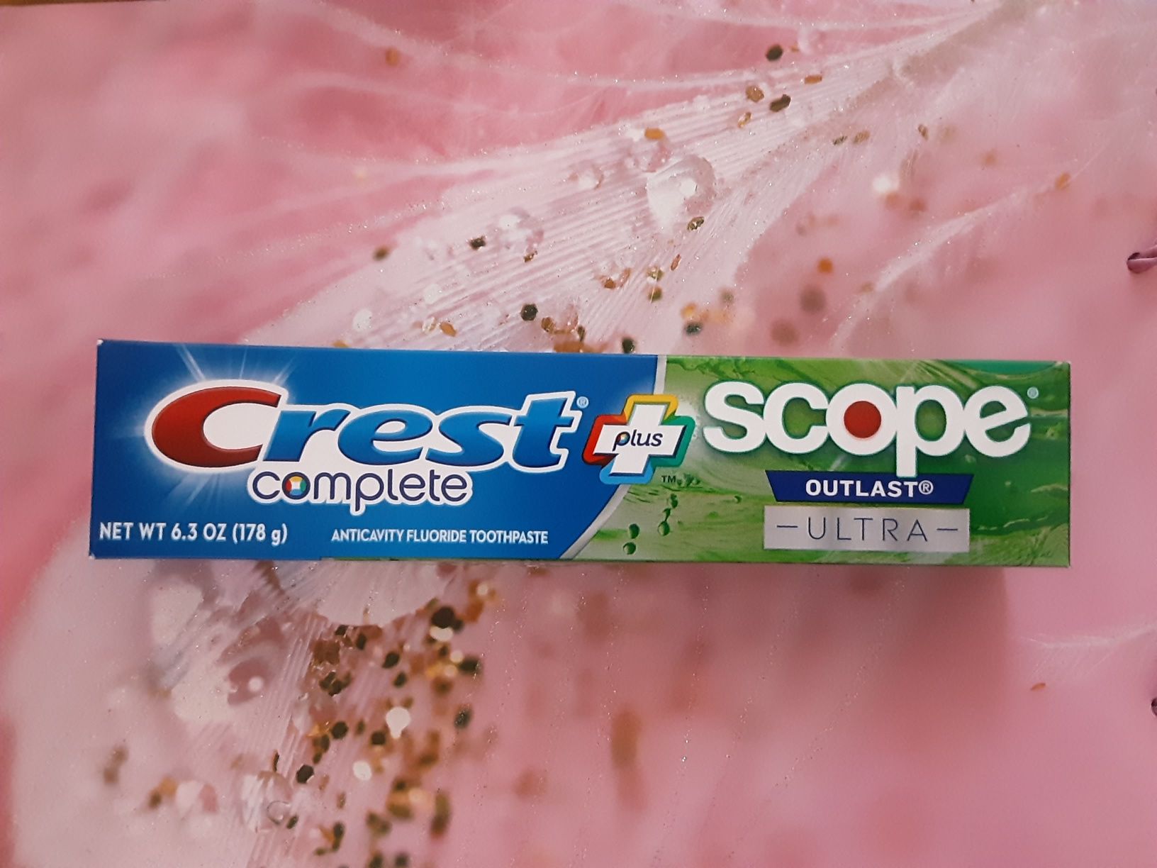 Оригінал Зубна паста Crest 3d white scope Крест 178 грам