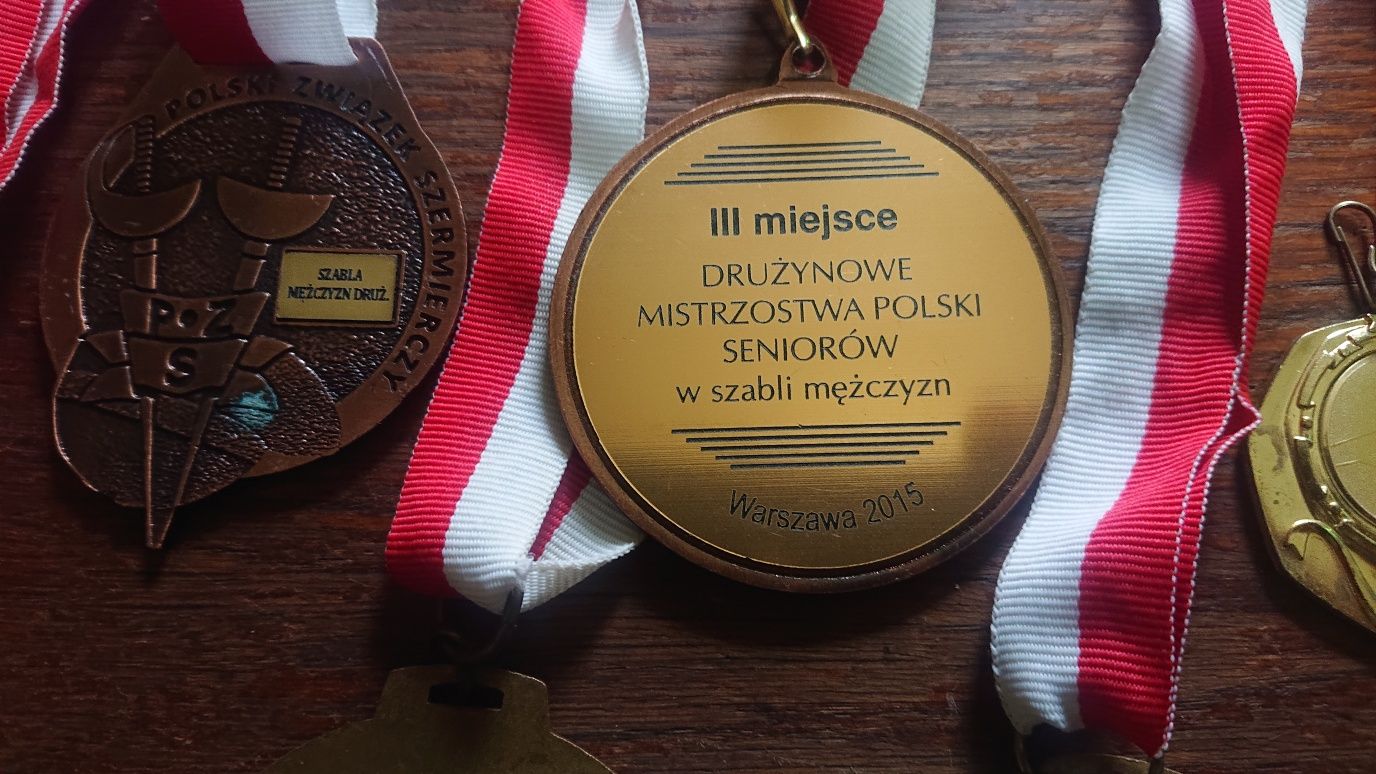 Medale szermiercze