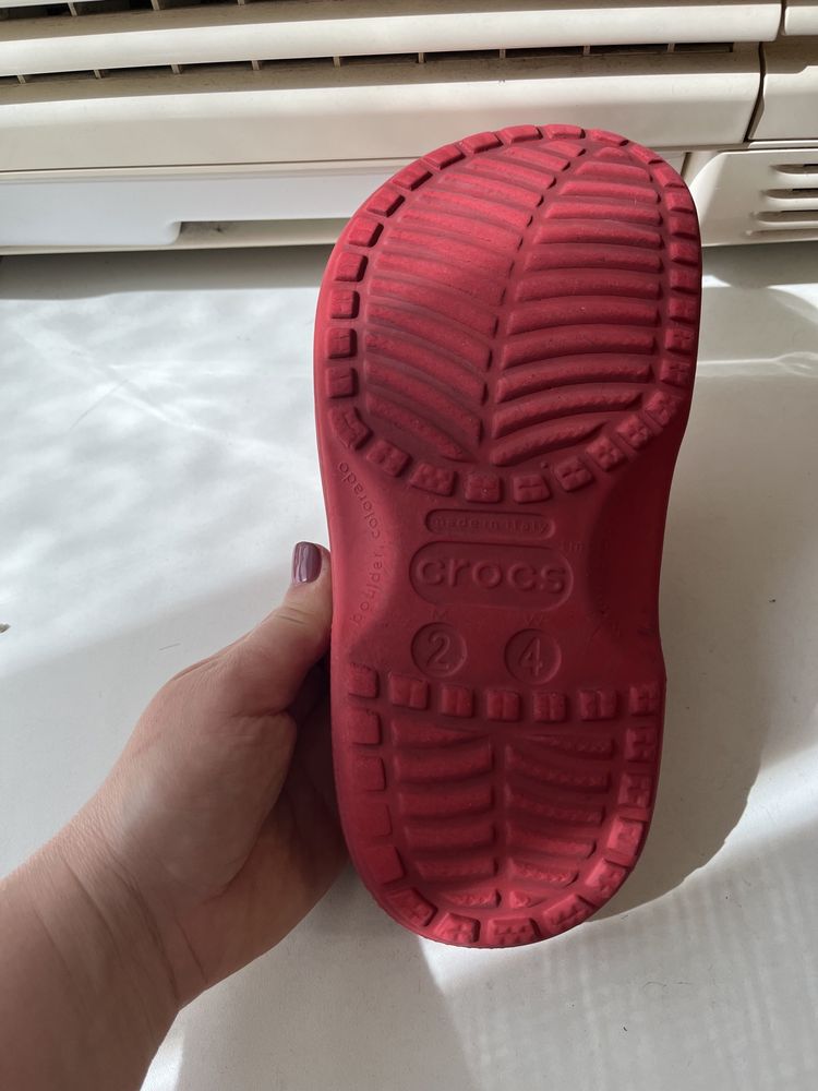 Crocs criança tamanho 33-34