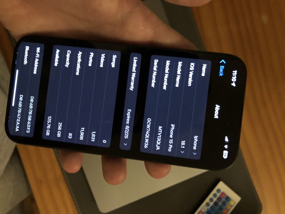 iphone 15 pro 256g