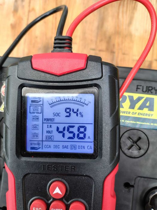 Akumulator samochodowy FURYA 60 Ah, 450 A, 100% sprawności