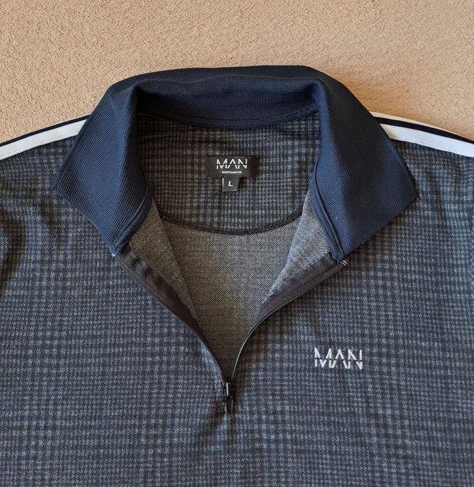 koszulka polo BOOHOOMAN roz. L styl moda klasyka komfort