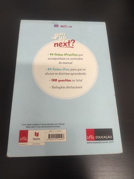 Livro de Atividades ("Tablet") - What's Up Next (5° Ano)