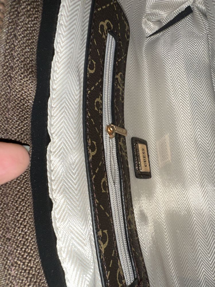 Сумка, кроссбоді, багет Guess
