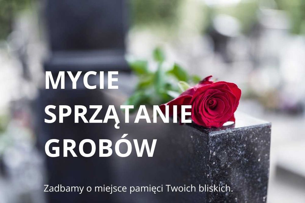Mycie i sprzątanie grobów Katowice