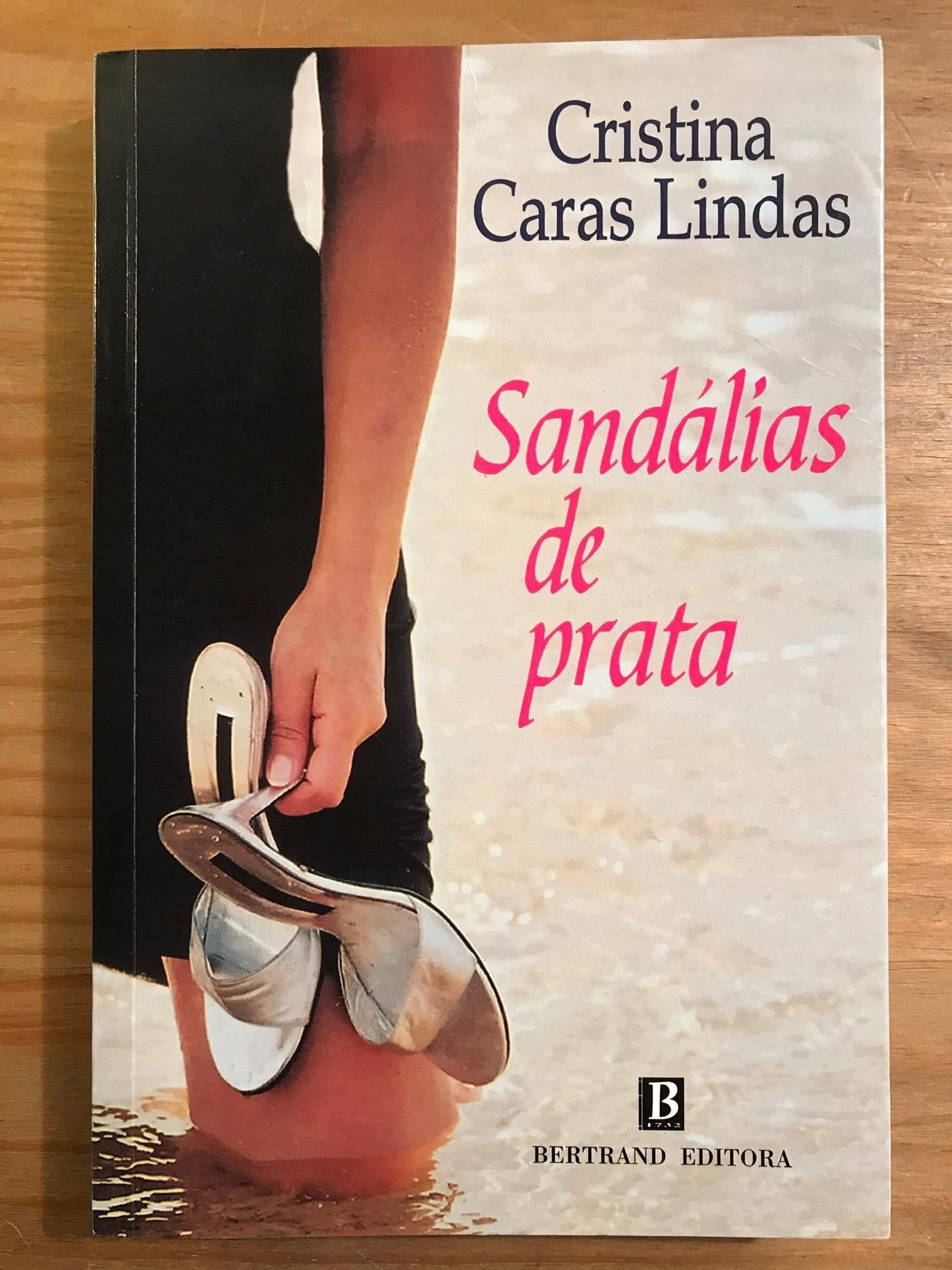 Sandálias de Prata - Cristina Caras Lindas (portes grátis)