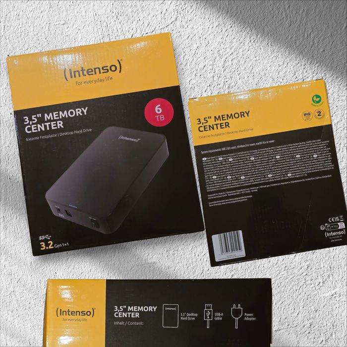 Intenso Memory Disk 6Tb USB 3.2 Gen 1×1