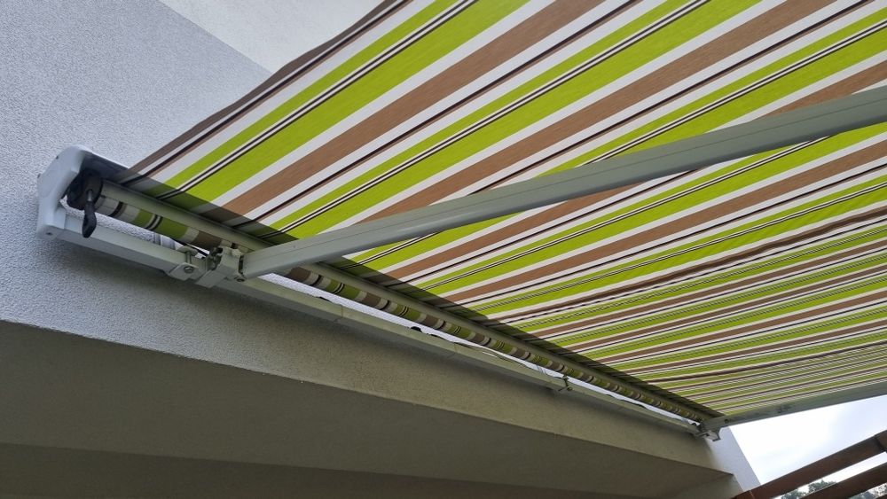 Markiza tarasowa sterwanie elektryczne