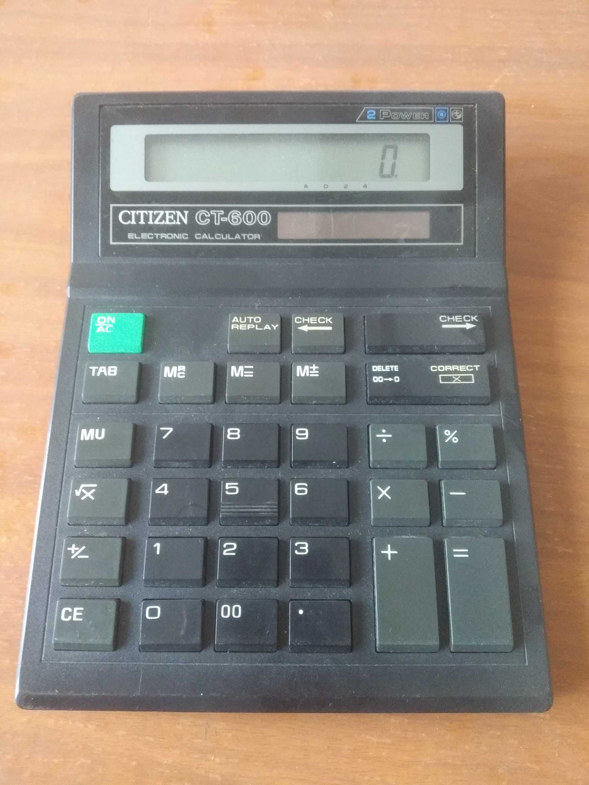 Калькулятор Citizen CT-600 +2 noname