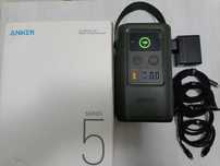 Повербанк зарядная станция Anker 548, 100W Gan блок питания + 4 кабеля