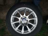 Opony Falken z alufelgami  5x112 ET38 po 400km