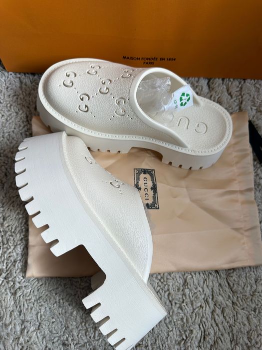 Mule klapki Chodaki buty Gucci nowe 36 23 cm