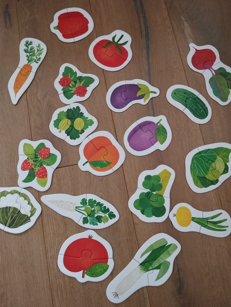 Puzzle CzuCzu owoce i warzywa