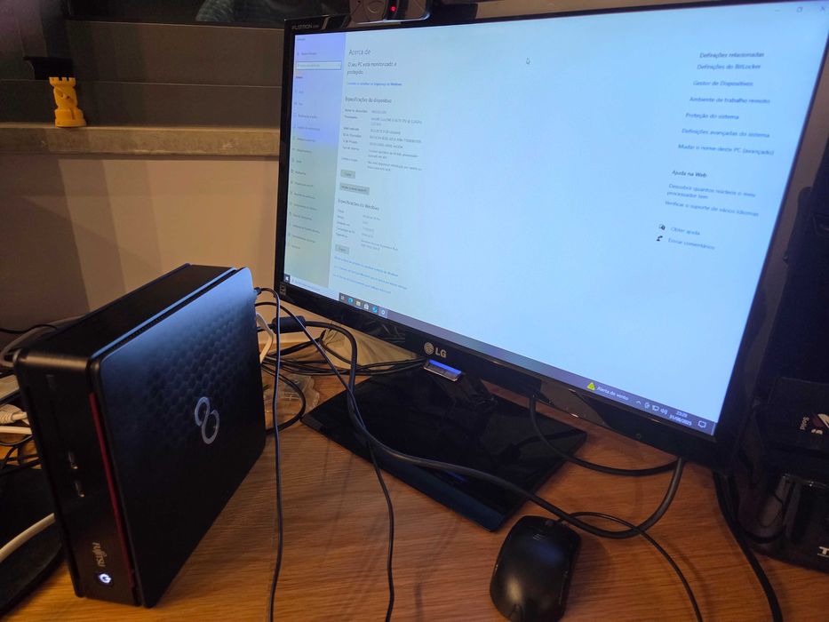 Mini PC Fujitsu Esprimo Q920 i5-4570T 8GB DDR3 240GB+256GB MSata Wi-Fi