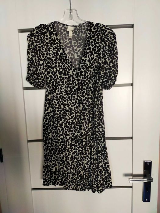 Sukienka letnia w panterkę r.36