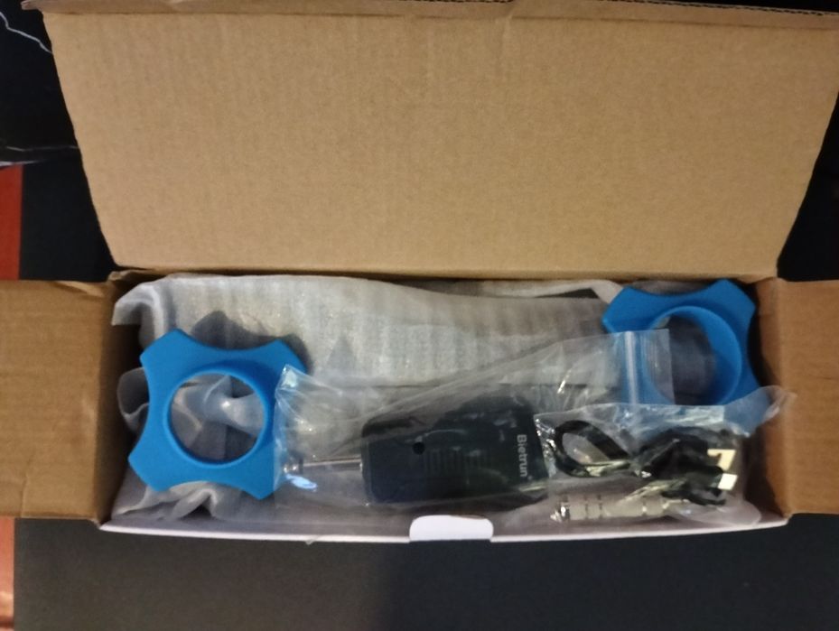 Microfones sem fios duplo UHF Bietrun WXM02.