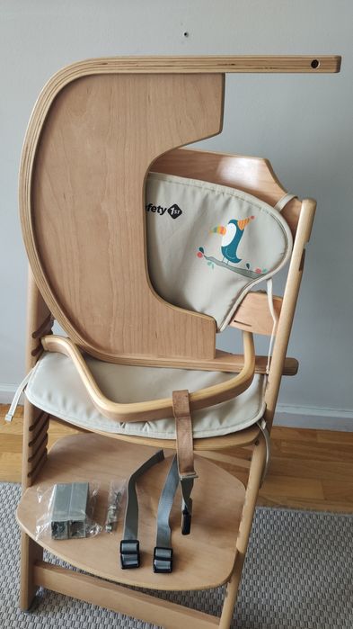 Cadeira de refeição evolutiva em madeira safety first